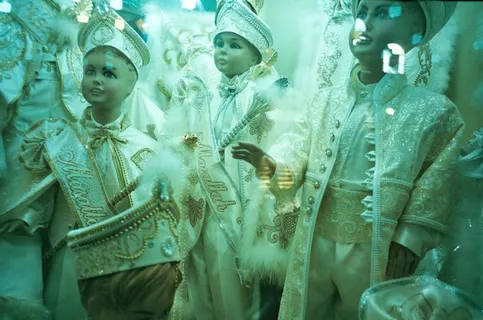 芭蕾舞者的孩子的衣服。伊斯坦布尔