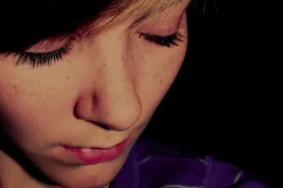 人物特写,头发,眼睛,美女,酒糟鼻,宁静。