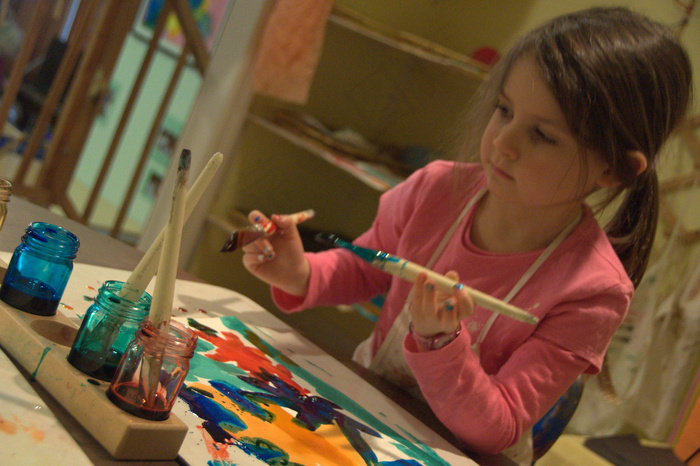 搭积木,玩积木,学前班,女孩,爬行垫,艺术与写作