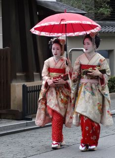 和服,女孩,美女,街道,雨伞,2013-Japan-Spring-Printemps-Kyoto-People