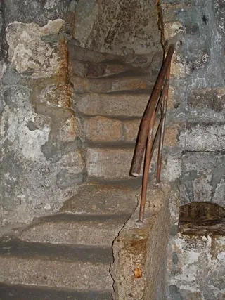 现代建筑,钢板桩,墙,门,地板砖,伯大尼