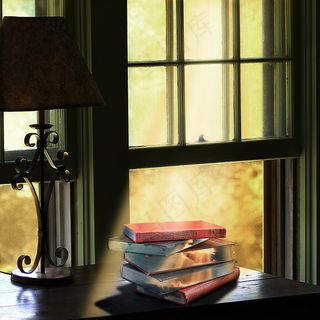 窗户,样板房,室内一角,窗,门,光之书