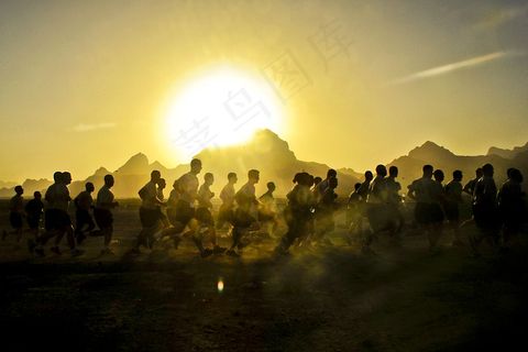 天空,霞光,熊熊大火,都市夜景,树,日出跑