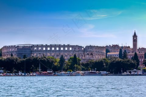 海洋,天空,风景,建筑,工艺品,圆形剧场普拉20110916-20110916-IMG_7998_7999_8000_Lr