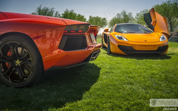 Aventador + Mp4-12C
