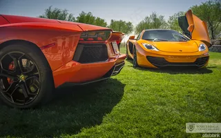 Aventador + Mp4-12C