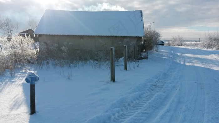 街道,江河,冰雪,天空,飞机,消防设施