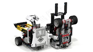 飞行狐猴EV3机器人（铲斗选项）