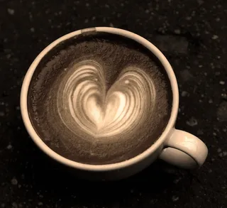 咖啡,拉花,饮料,咖啡豆,咖啡杯,我♥卡布奇诺咖啡