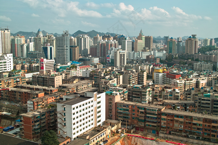 贵阳的城市建筑层次