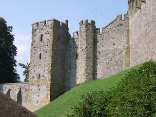 建筑,堤坝,城楼,历史遗迹,长城,阿伦德尔城堡