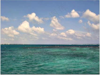 据您所见，加勒比海