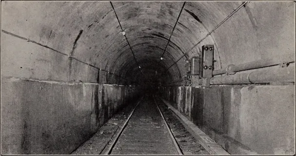 图片来自“哈德逊与曼哈顿隧道:在图片和故事中团结纽约和新泽西”的第22页。(1908年) 图片来自“哈德逊与曼哈顿隧道:在图片和故事中团结纽约和新泽西”的第22页。(1908年)