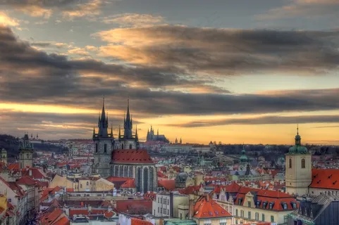 建筑,葡萄牙,江河,海洋,都市夜景,日落