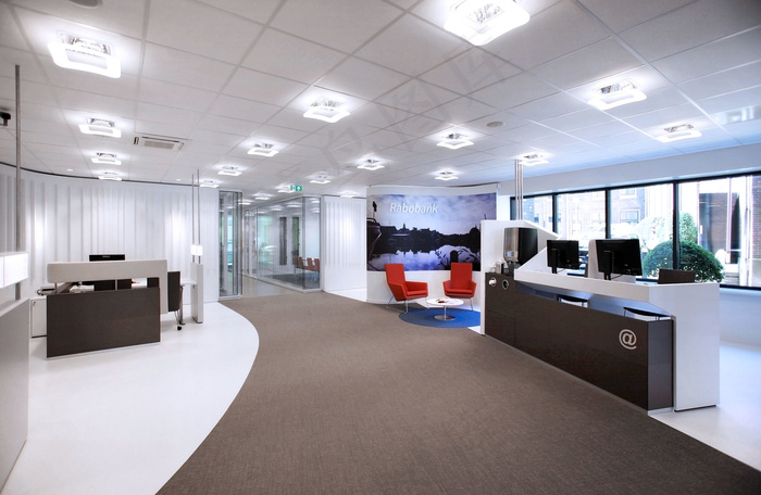 设计效果图,现代办公,办公区,酒店大厅,地毯,38129 Bodegraven Rabobank（Marktstraat）int 04 2014