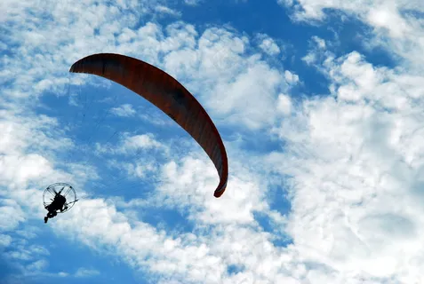 滑翔,天空,滑翔伞,滑翔基地,飞机,布城国际热气球嘉年华2009