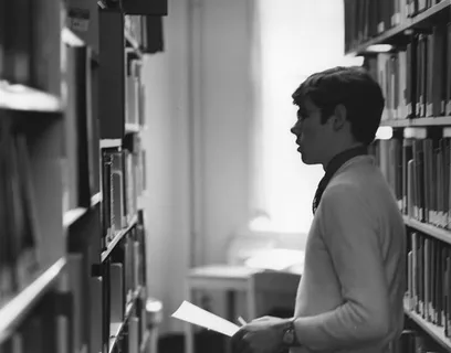 图书馆学生，1981年