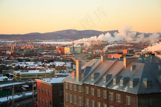 魁北克-Depuis la Haute-ville，关于vers le nord，Limoilou，Charlesbourg et Beauport
