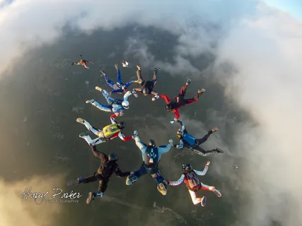 极限跳伞,集体跳伞,,玩具,我的第100跳