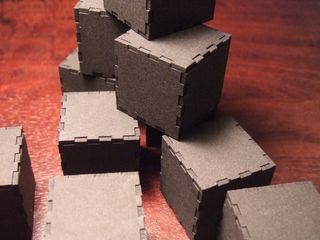 原材料,地板砖,页岩砖,纸箱,砖,激光切割立方体