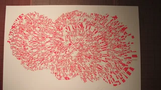 镂空剪纸,窗花,图画,烟花,工笔画,激光切割黑檀