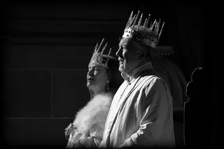 人物特写,民族服饰,手风琴,民俗活动,昆剧,魔法冬季花园（187）-001