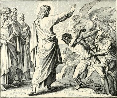 图片来自“魔鬼的历史和邪恶的思想；从最早的时代到今天”的第177页（1899年）