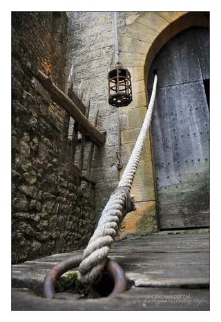 法国，贝纳克城堡出口