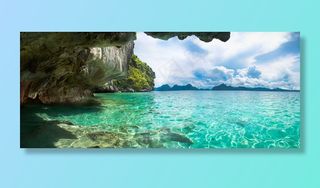 湖泊,峡谷,海洋,江河,风景,巴拉望爱妮岛