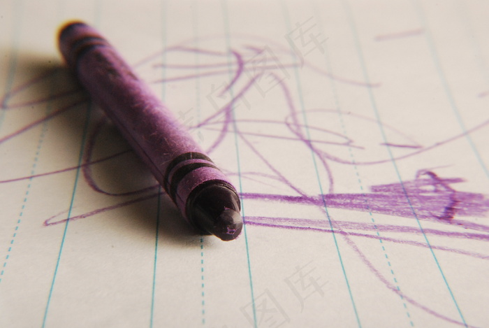 蜡笔,针线,棉条,卷线杆,跳绳,蜡笔-紫色-scribble.jpg