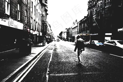 巷道,城市街道,街道,公路,建筑,丢失