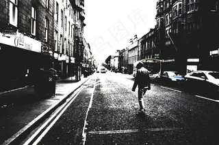 巷道,城市街道,街道,公路,建筑,丢失