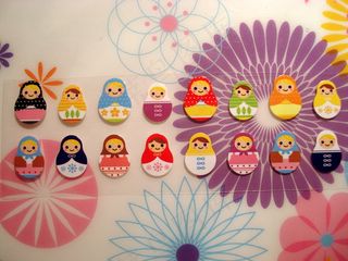 图画,扇子,卡通动漫人物,工笔画,玩具,娃贴纸