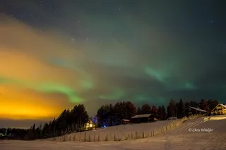 北极光オーロラ③