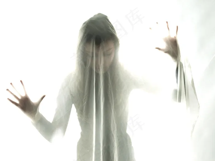 头发,美女,钢笔画,时装T台,鸟类,被困