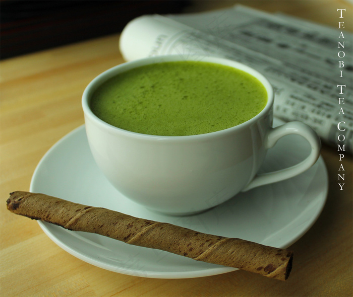 抹茶拿铁早餐