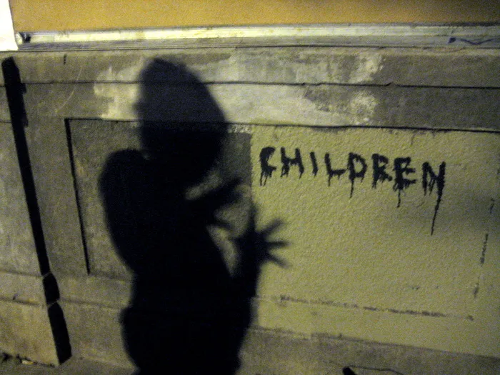 令人毛骨悚然的涂鸦