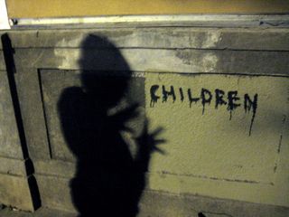 令人毛骨悚然的涂鸦