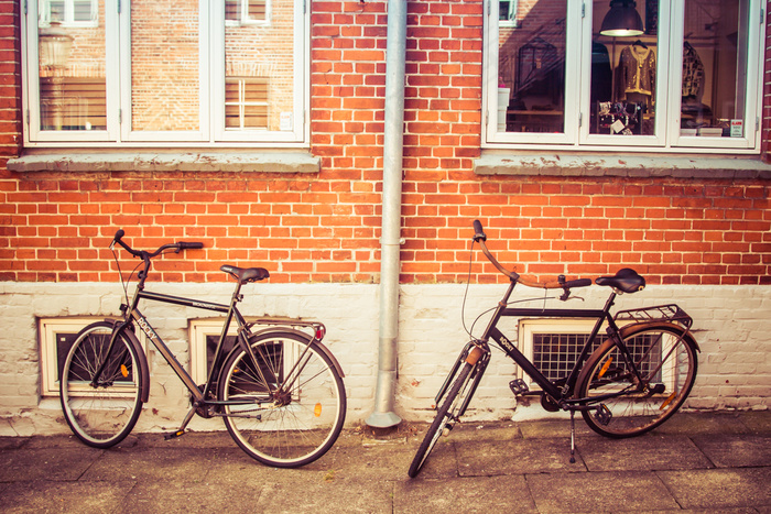 折叠自行车,折叠车,人力车,自行车,三轮自行车,里伯街景