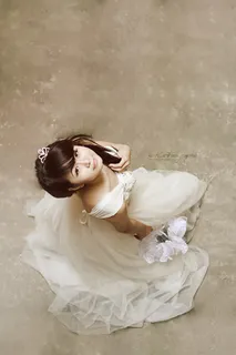 婚纱,婚纱写真,人偶娃娃玩具,美女,人物特写,婚纱-兰芝