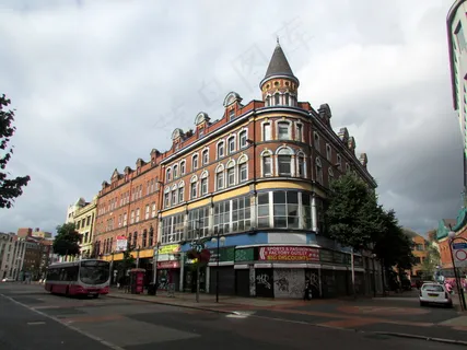 建筑,城市街道,步行街,轿车,街道,斯宾塞之家