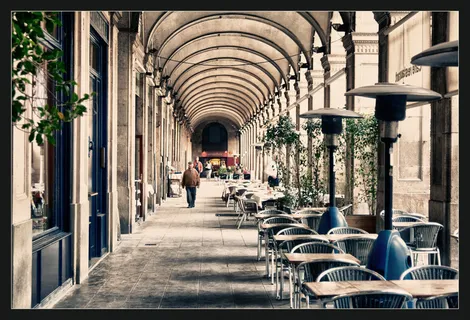 中式传统建筑,室内一角,电风扇,建筑,巴塞罗那气氛