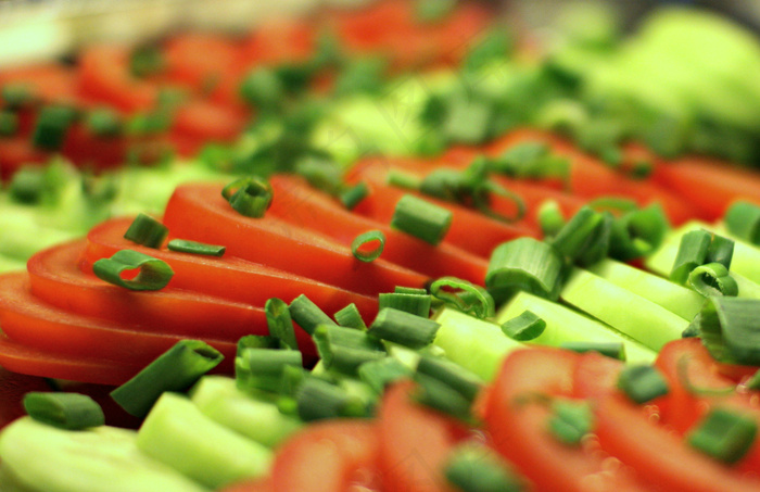 胡萝卜,芦笋,沾酱菜,芥蓝,蔬菜色拉,06.酒店早餐