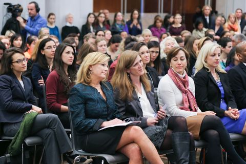 智慧女性，智能电源扬声器系列发布会，Samantha Power大使主持