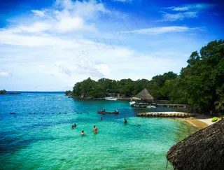 海洋,湖泊,天空,游泳池,风景,马加瓜。