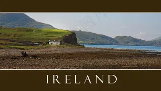 ,衣恋,湖泊,风景,草原,爱尔兰凯里环