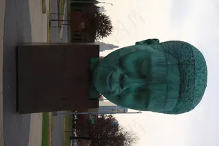 雕像,乌龟,背包,鸟类,纪念碑,查理·帕克