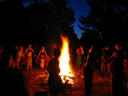 篝火,熊熊大火,火焰特效,森林火灾,篝火晚会,祖姆沃尔特篝火晚会