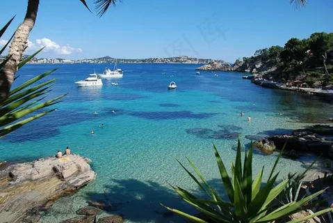 海洋,湖泊,游泳池,图画,风景,西班牙酒店