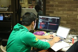 监控室,教室,电脑,信息技术教育,门诊,2011年秋季学生Hackathon编码